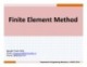 Lecture Finite element method: Chapter 1 - Introduction to FEM