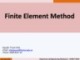 Lecture Finite element method: Chapter 2 - Plane problem