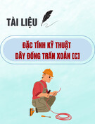 Tài liệu Đặc tính kỹ thuật dây đồng trần xoắn [C]