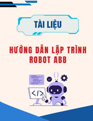 Tài liệu Hướng dẫn lập trình robot ABB